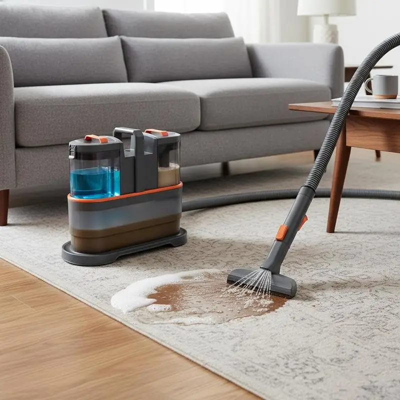 Portable Upholstery Shampooer 11.5Kpa for Couch Rug Car, Handheld Furniture Extractor 50.72oz Clean Tank 27.05oz Dirty Tank Spot Deep Cleaner
Portable Upholstery Shampooer 11.5Kpa for Couch Rug Car, Handheld Furniture Extractor 50.72oz Clean Tank 27.05oz Dirty Tank Spot Deep Cleaner