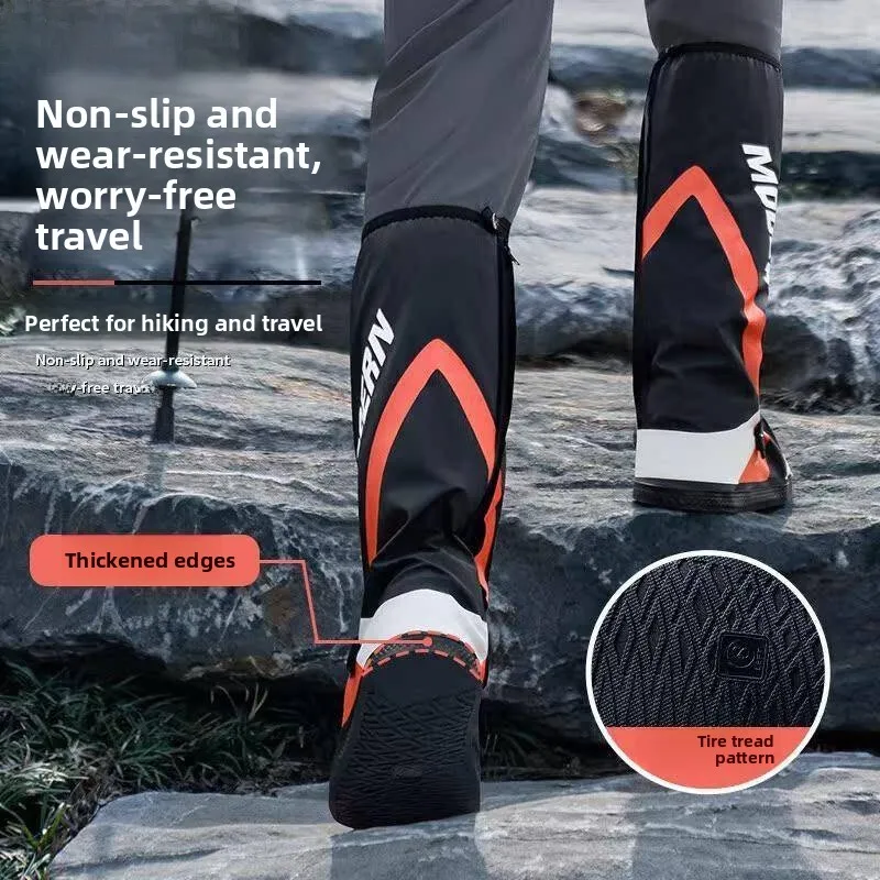 Thickened Anti-Slip Men's Rain Boots Waterproof Breathable High Tub Height Casual Wave Pattern for Hiking in the Rain
Thickened Anti-Slip Men's Rain Boots Waterproof Breathable High Tub Height Casual Wave Pattern for Hiking in the Rain