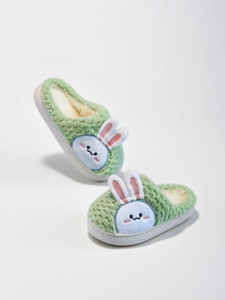 New children's home autumn and winter slippers boys and girls cute rabbit warm home shoes soft bottom warm indoor slippers
New children's home autumn and winter slippers boys and girls cute rabbit warm home shoes soft bottom warm indoor slippers