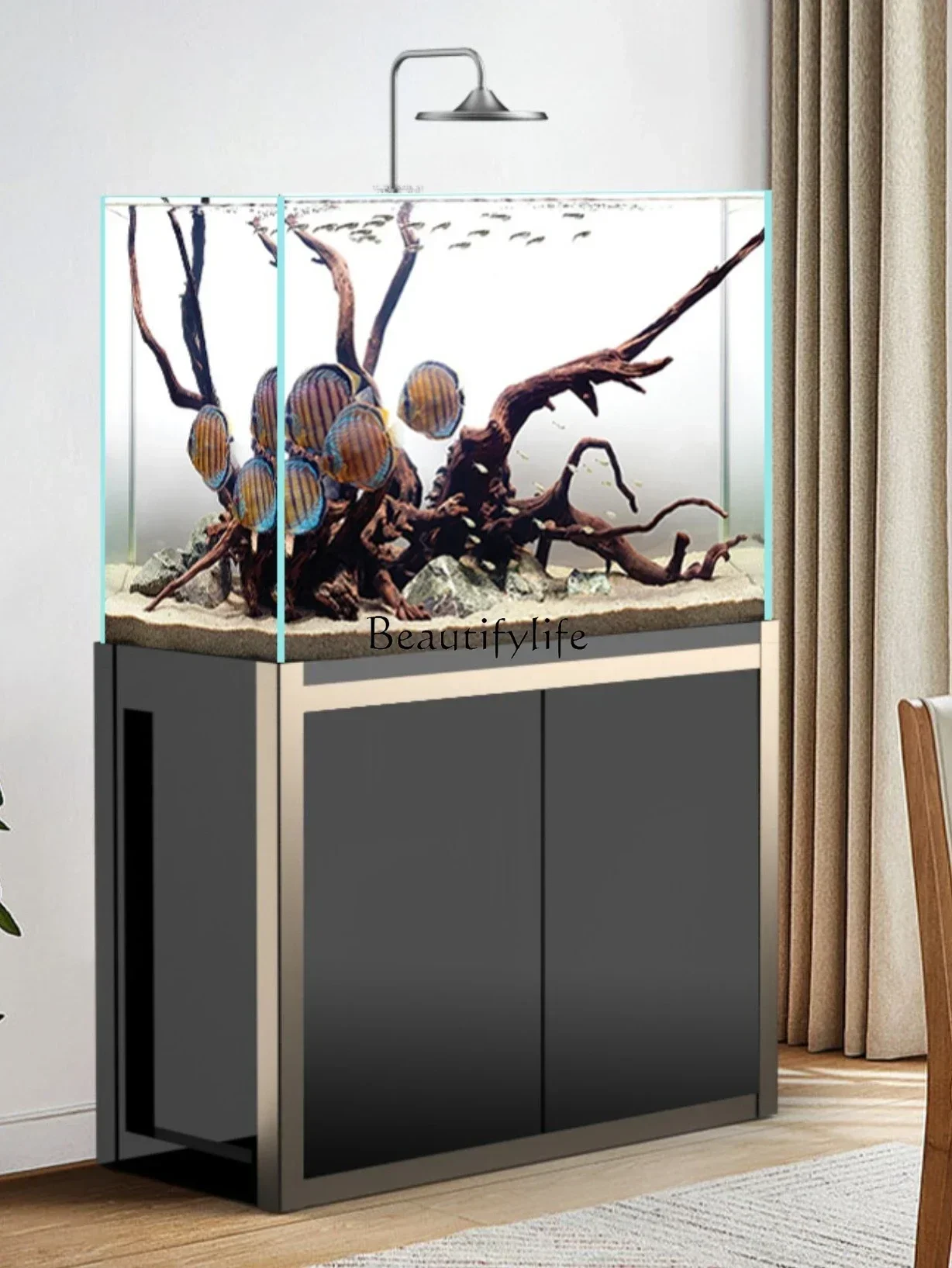 LD33Stream Landscape Fish Tank Bottom Filter Household Aquarium Lanshou Fish Globe Ecological Aquarium
LD33Stream Landscape Fish Tank Bottom Filter Household Aquarium Lanshou Fish Globe Ecological Aquarium