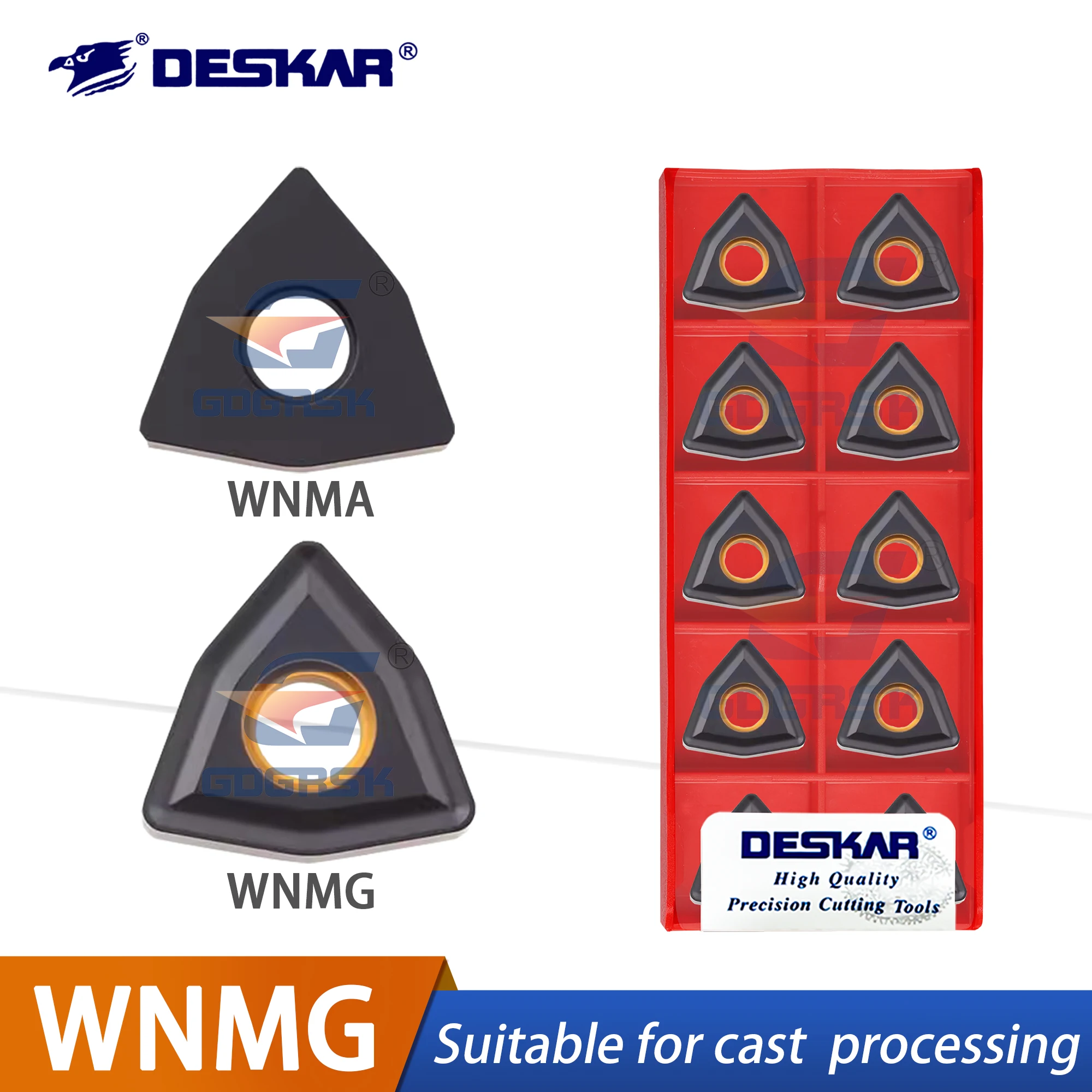 DESKAR 100% Original Numerical Cast Iron Outer Circular Tool WNMG/WNMA080404/080408 LF3018 Pig Iron Turn Tool
DESKAR 100% Original Numerical Cast Iron Outer Circular Tool WNMG/WNMA080404/080408 LF3018 Pig Iron Turn Tool