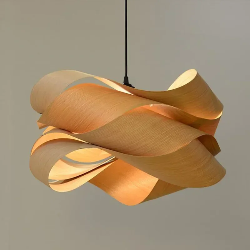Modern Wood Skin Hanging Lamps Creative Wood Pendant Lights for Loft Dining Room Bedroom Kitchen
Modern Wood Skin Hanging Lamps Creative Wood Pendant Lights for Loft Dining Room Bedroom Kitchen