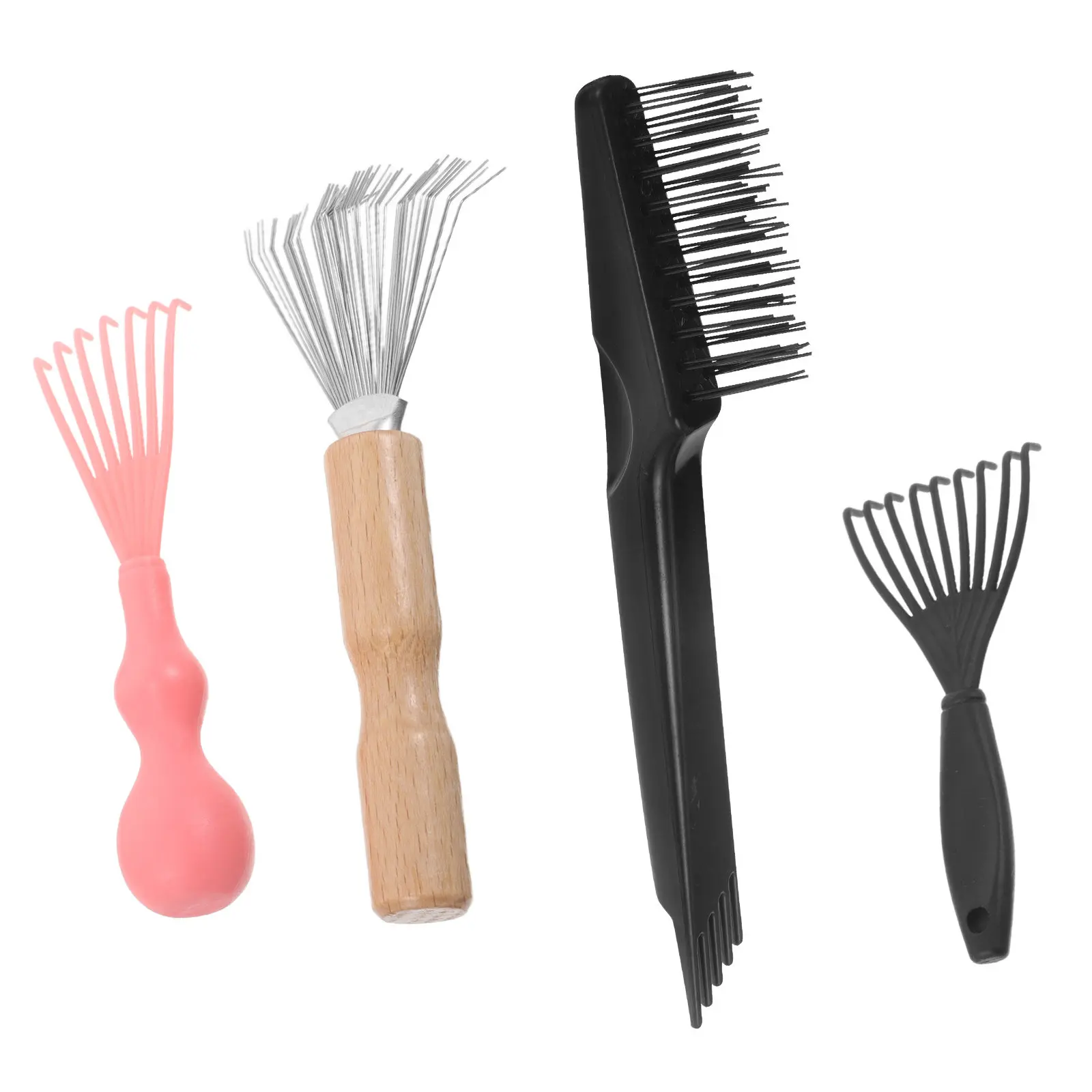 4pcs Hairbrush Cleaning Tool For Cushion Hair Brush Deep Cleaning Comb Remover Wood Handle Brush Cleaner Rake Portable Hair Care
4pcs Hairbrush Cleaning Tool For Cushion Hair Brush Deep Cleaning Comb Remover Wood Handle Brush Cleaner Rake Portable Hair Care