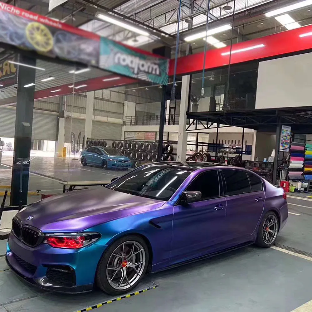 Виниловая пленка Цвета Блестящая обертка-хамелеон Матовый бриллиант синий Фиолетовый
Виниловая пленка Цвета Блестящая обертка-хамелеон Матовый бриллиант синий Фиолетовый