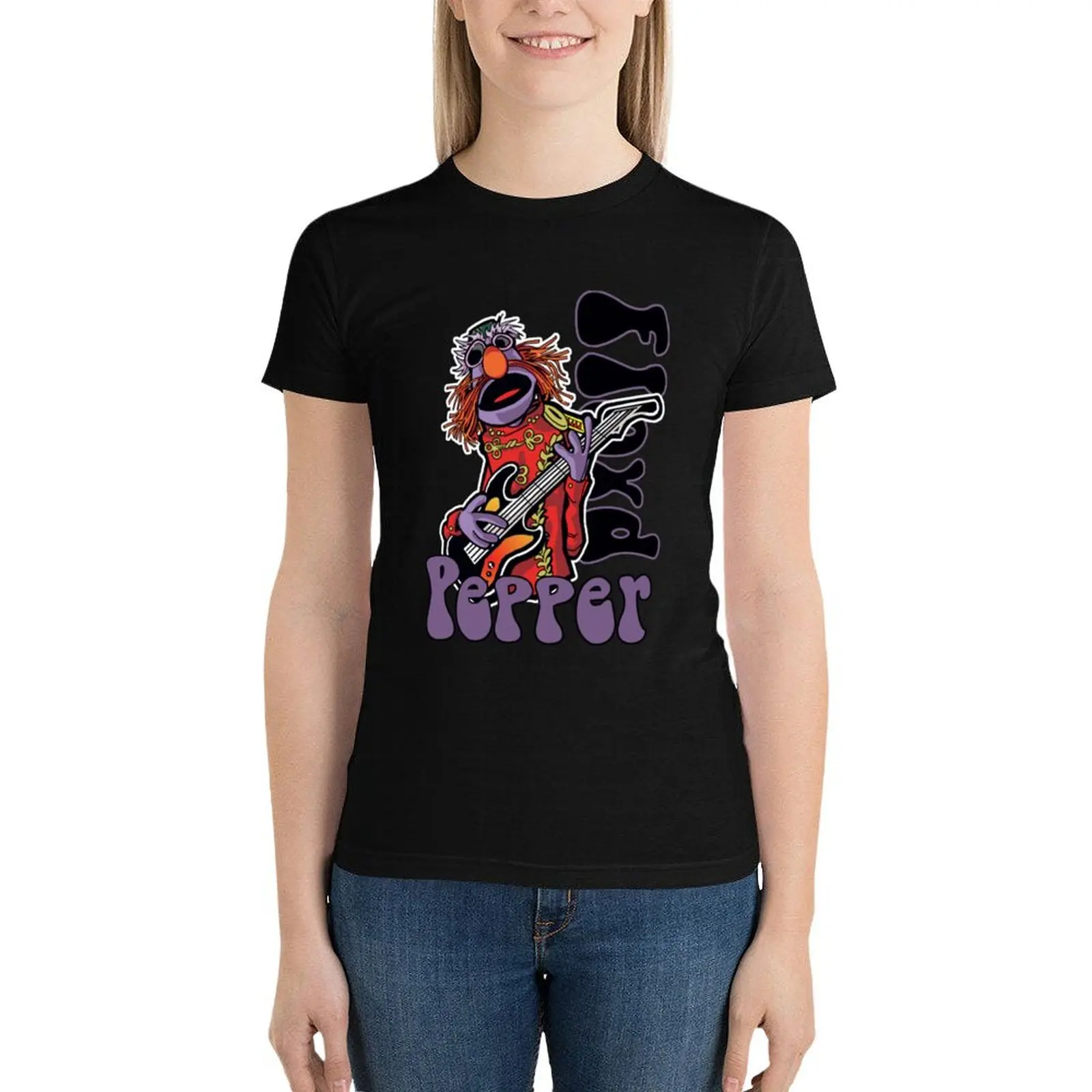 Floyd Pepper T-Shirt cute clothes lady clothes korean fashion t shirt dress Women
Floyd Pepper T-Shirt cute clothes lady clothes korean fashion t shirt dress Women