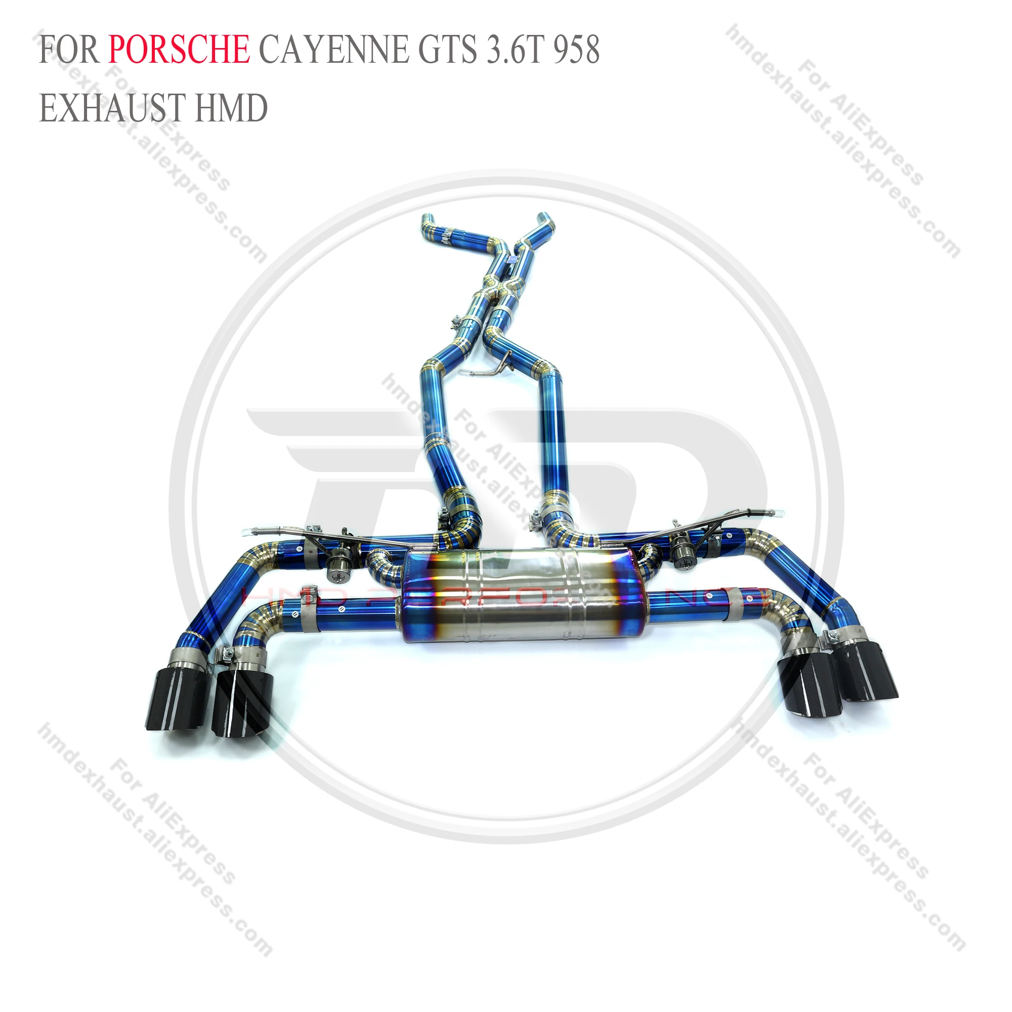 Титановый catback для Porsche Cayenne GTS 3.6T 958 с клапаном выхлопной системы HMD. Сертификация качества.
Титановый catback для Porsche Cayenne GTS 3.6T 958 с клапаном выхлопной системы HMD. Сертификация качества.