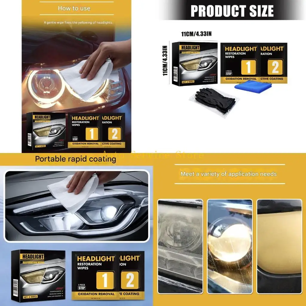 462A Two Pack Headlight Revitalizing Wipes Eliminates And Protects From Sun Damage
462A Two Pack Headlight Revitalizing Wipes Eliminates And Protects From Sun Damage