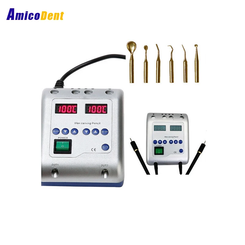 CE Certified Dental Wax Carving Tools Double Pen and 6 Tips Lab Equipment Instrument with Machinery Power Source
CE Certified Dental Wax Carving Tools Double Pen and 6 Tips Lab Equipment Instrument with Machinery Power Source