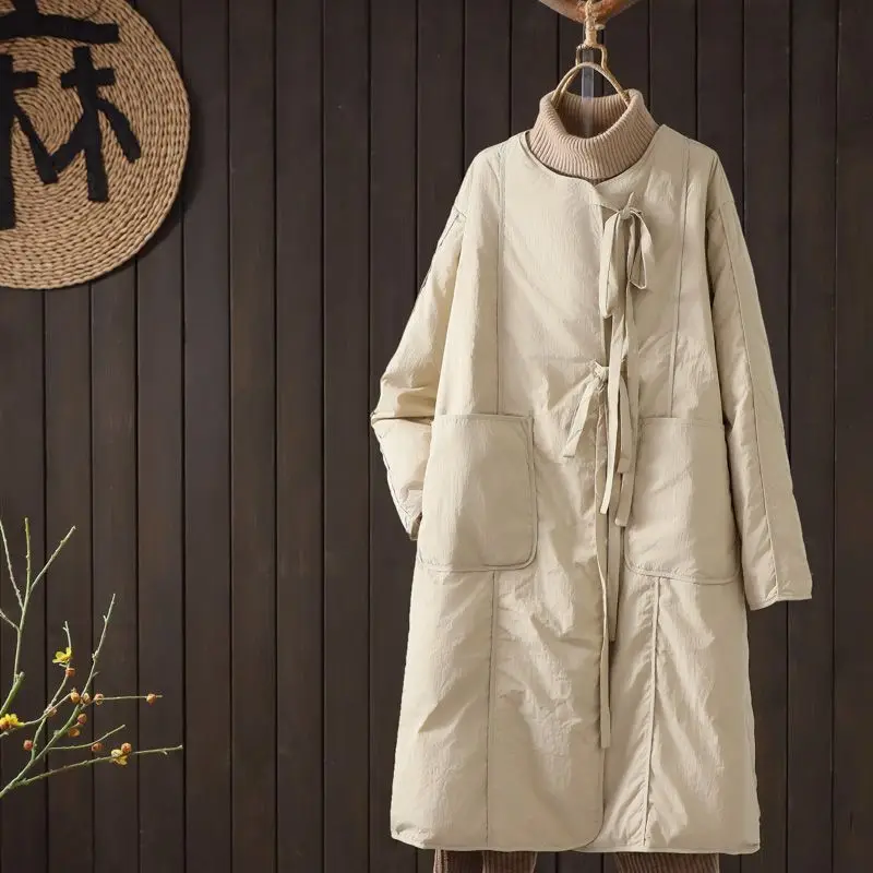 2025 Autumn and Winter New Women's Down Cotton Jacket Loose Commuting Retro Oversized Parka Coat
2025 Autumn and Winter New Women's Down Cotton Jacket Loose Commuting Retro Oversized Parka Coat