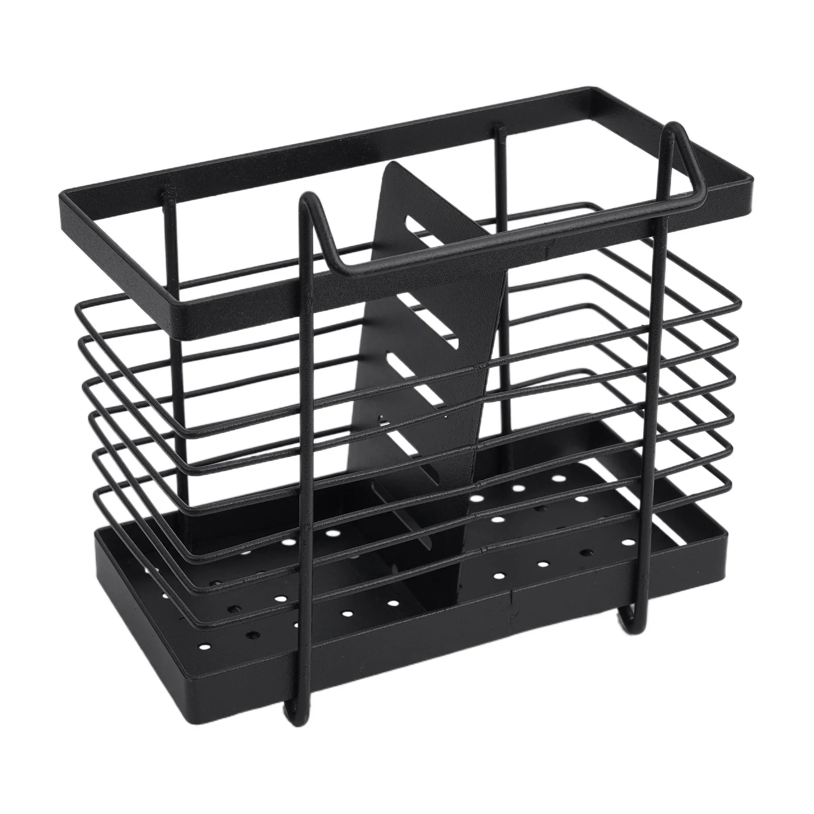 1pc Wall Mounted Utensil Holder Drying Rack For Forks Spoons Chopsticks Home Kitchen Utensil Storage Supplies
1pc Wall Mounted Utensil Holder Drying Rack For Forks Spoons Chopsticks Home Kitchen Utensil Storage Supplies