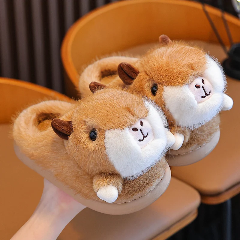 Детские хлопковые тапочки на осень и зиму для мальчиков, домашние домашние тапочки Kapibala среднего размера, детские меховые тапочки для маленьких девочек для женщин
Детские хлопковые тапочки на осень и зиму для мальчиков, домашние домашние тапочки Kapibala среднего размера, детские меховые тапочки для маленьких девочек для женщин