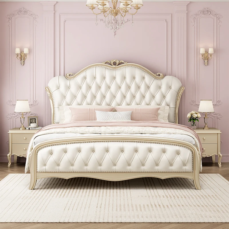 White Fashionable Bed Headboard Home Princess Organizer High Quality Bed Aesthetics Full Body Classic Muebles Beds Furniture
White Fashionable Bed Headboard Home Princess Organizer High Quality Bed Aesthetics Full Body Classic Muebles Beds Furniture