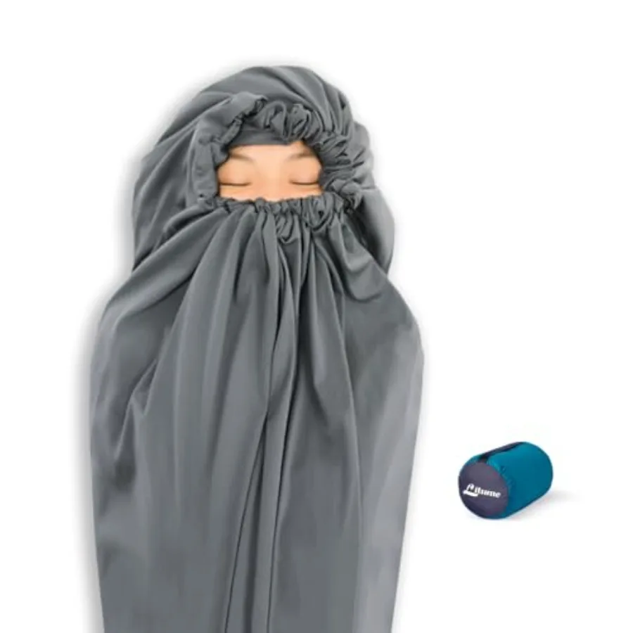 Thermolite All Season Sleeping Bag Liner Add Up to 22°F/ 12°C Mummy Sleeping Sack for Backpacking Camping Traveling for Cold We
Thermolite All Season Sleeping Bag Liner Add Up to 22°F/ 12°C Mummy Sleeping Sack for Backpacking Camping Traveling for Cold We