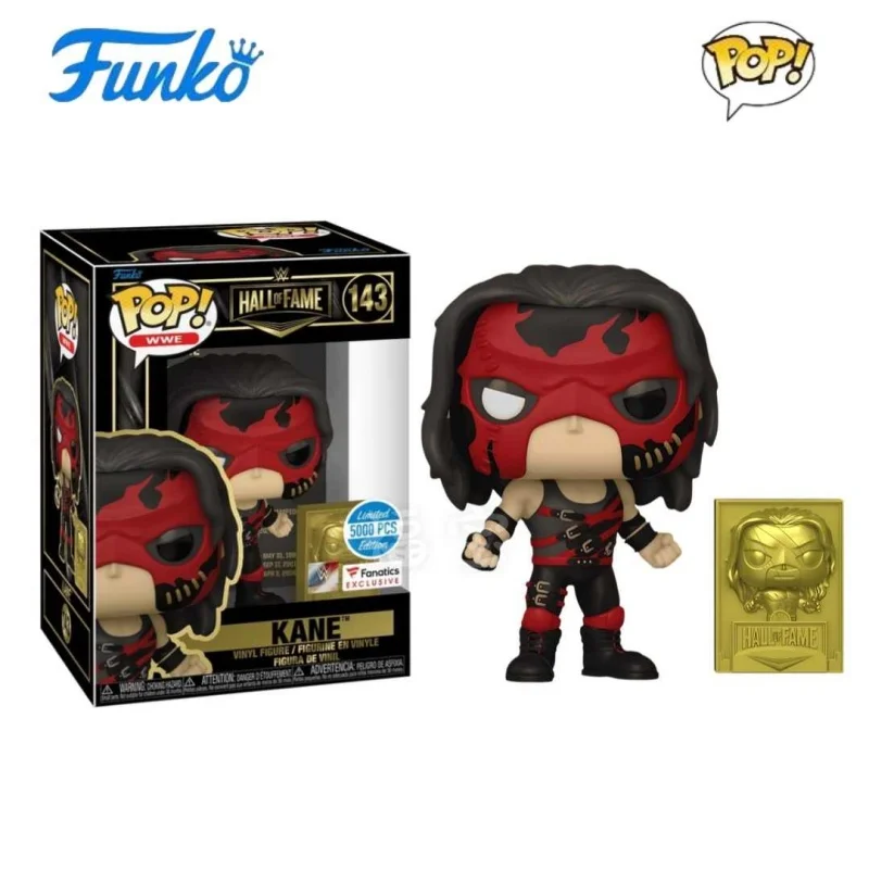 Оригинальные виниловые фигурки Funko Pop Wrestler Hall of Fame Kane, скульптура, модель куклы, глобальная ограниченная серия, коллекционные игрушки
Оригинальные виниловые фигурки Funko Pop Wrestler Hall of Fame Kane, скульптура, модель куклы, глобальная ограниченная серия, коллекционные игрушки