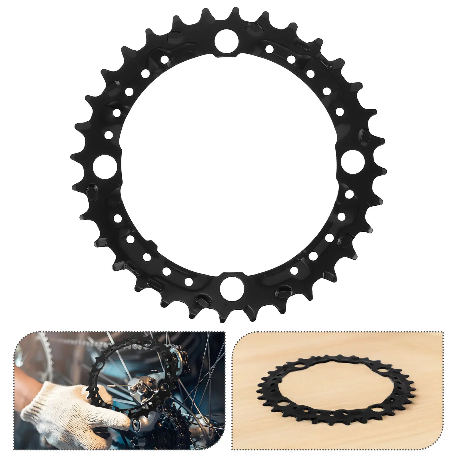 Mountain Bike Chainring 32T High Strength Narrow Wide Round Sprocket Smooth Gear Shift Off-Road Bicycle Accessory
Mountain Bike Chainring 32T High Strength Narrow Wide Round Sprocket Smooth Gear Shift Off-Road Bicycle Accessory