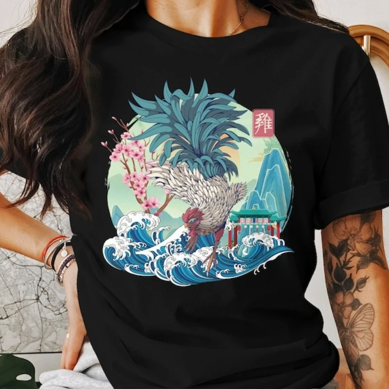 Individuation Chinese Lunar New Year Rooster T-Shirt Animal Zodiac 2025 Graphic Festive Asian Culture Tops Tee Cotton Shirt
Individuation Chinese Lunar New Year Rooster T-Shirt Animal Zodiac 2025 Graphic Festive Asian Culture Tops Tee Cotton Shirt