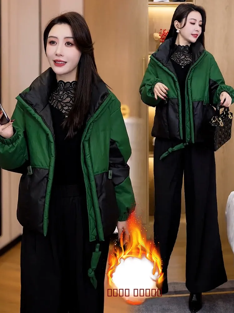 Уникальная утепленная хлопковая куртка для женщин: зимняя модная коллекция, цветное стеганое пальто в корейском стиле, свободный крой, длинный рукав, на молнии
Уникальная утепленная хлопковая куртка для женщин: зимняя модная коллекция, цветное стеганое пальто в корейском стиле, свободный крой, длинный рукав, на молнии