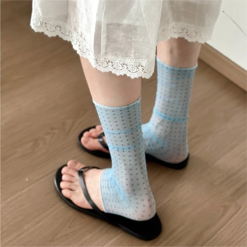 Chic Korean Style Polka Dot Leg Sleeves Harajuku Kawaii Ruffle Boot Cover Cuffs Thin Lolita JK Silk Sheer Leg Warmers Summer
Chic Korean Style Polka Dot Leg Sleeves Harajuku Kawaii Ruffle Boot Cover Cuffs Thin Lolita JK Silk Sheer Leg Warmers Summer