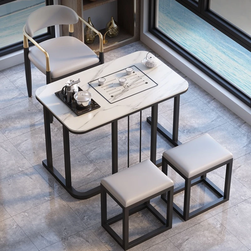 YY Light Luxury Small Apartment Balcony Tea Table Stone Plate Small Tea Table Modern Minimalist
YY Light Luxury Small Apartment Balcony Tea Table Stone Plate Small Tea Table Modern Minimalist