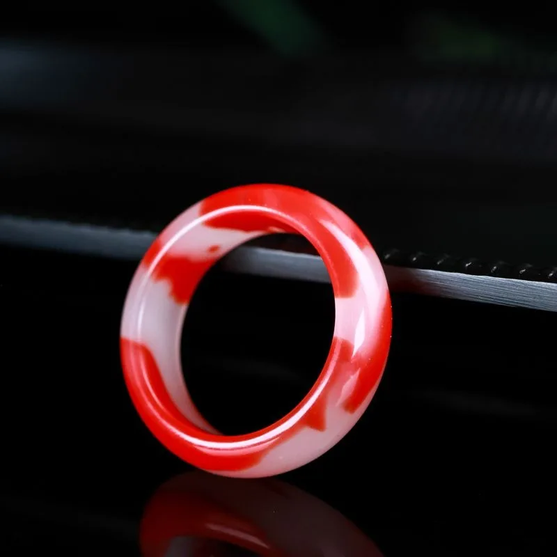 Classic Versatile Red and White Ring, Versatile Jewelry for Both Men and Women
Classic Versatile Red and White Ring, Versatile Jewelry for Both Men and Women