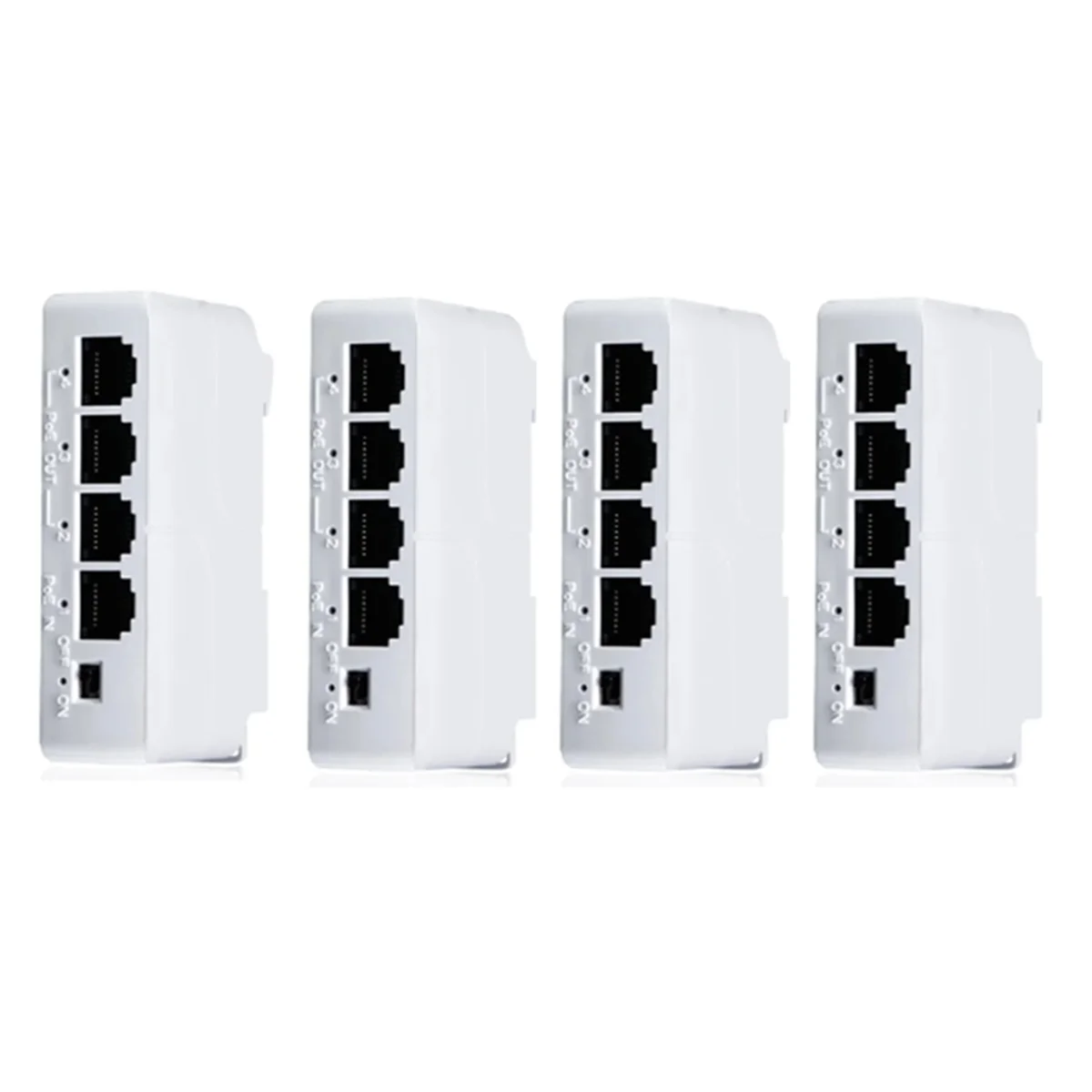 X12A 4Pcs 4 Ports 1 to 3 Port PoE Extender Passive Cascadable IEEE802.3Af 100Mbs for IP Transmission Repeater Switch NVR IP
X12A 4Pcs 4 Ports 1 to 3 Port PoE Extender Passive Cascadable IEEE802.3Af 100Mbs for IP Transmission Repeater Switch NVR IP