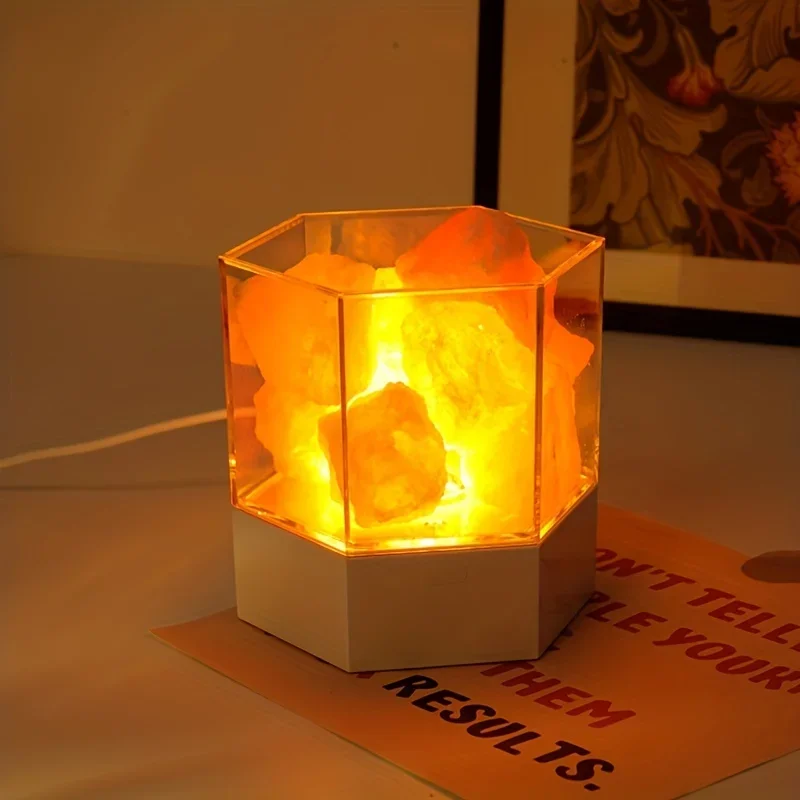 LED Natural Himalayan Crystal Salt Lamp Rock Salt Night Lamp Table Lava Lamp USB Plug Meditation Bedroom Decoration Warm Li
LED Natural Himalayan Crystal Salt Lamp Rock Salt Night Lamp Table Lava Lamp USB Plug Meditation Bedroom Decoration Warm Li