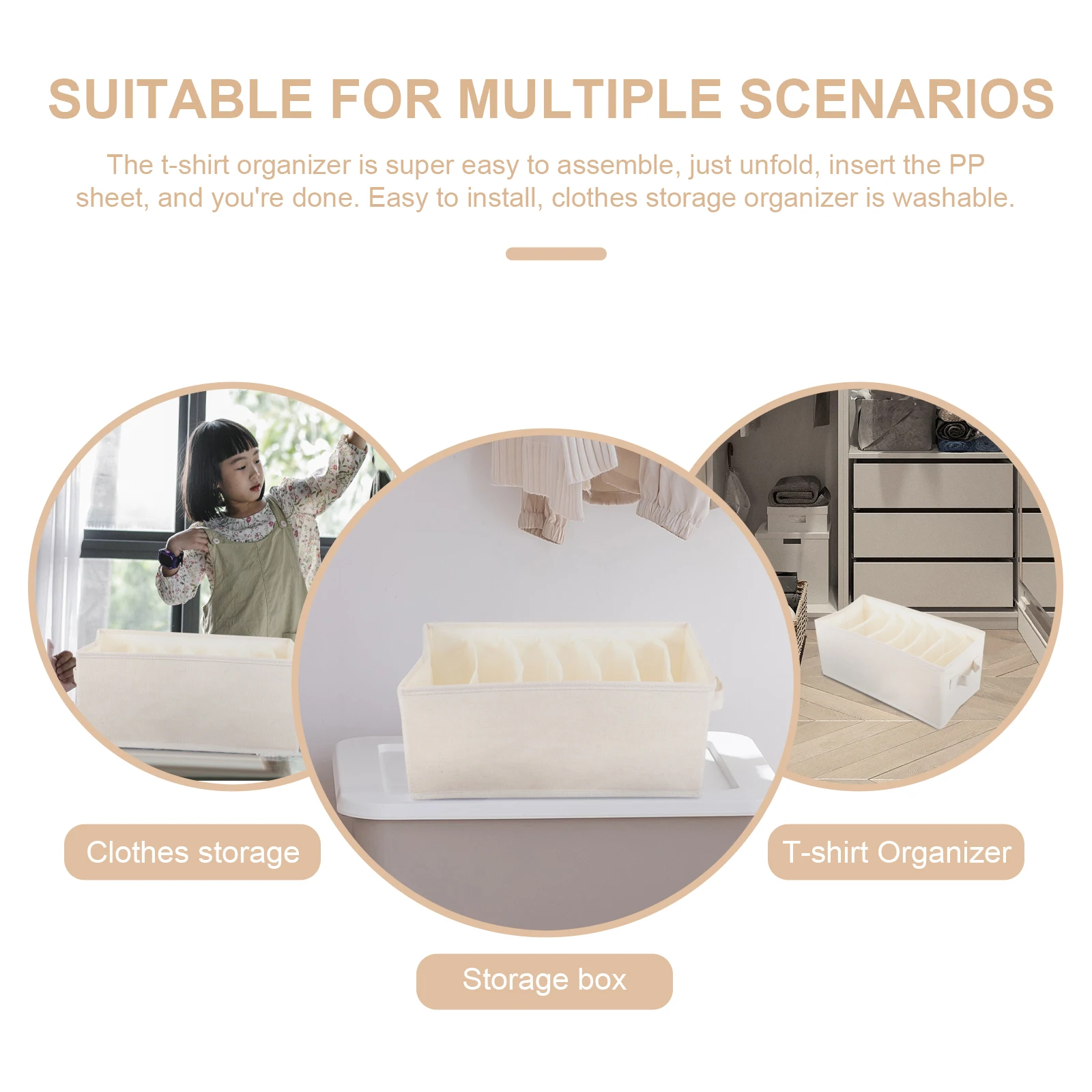 Cotton Linen Clothes ganizer Storage Box for Folded Clothing Trousers Pants Drawer Wardrobe Shirt TShirt Scarf Toy Book
Cotton Linen Clothes ganizer Storage Box for Folded Clothing Trousers Pants Drawer Wardrobe Shirt TShirt Scarf Toy Book
