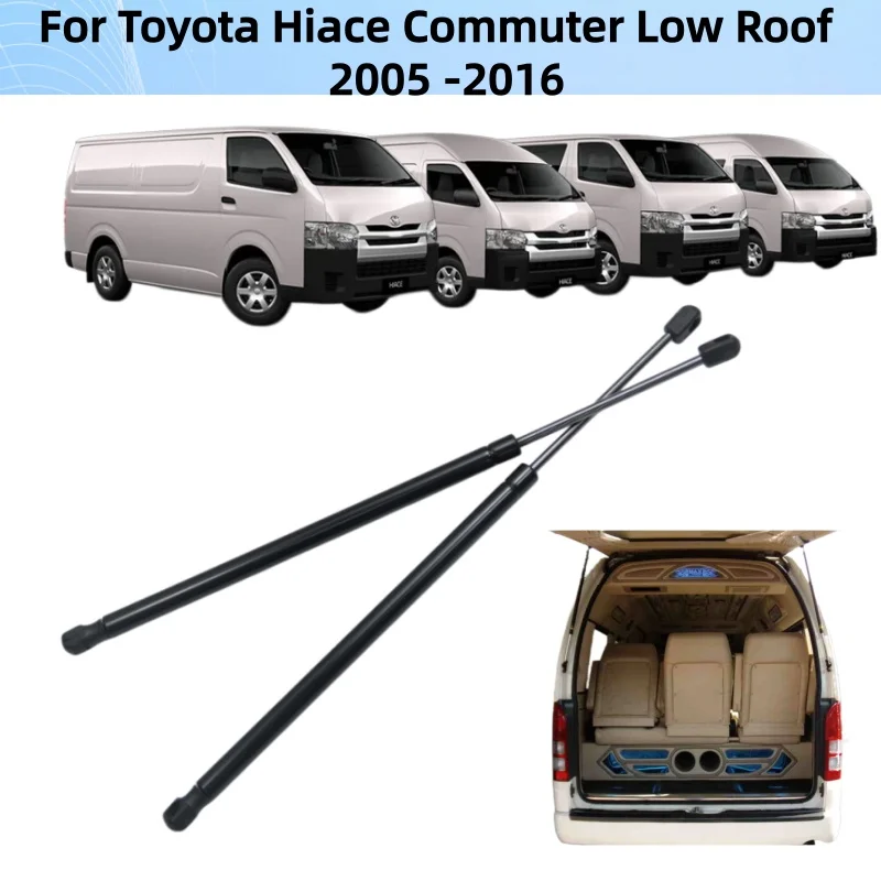Pair For Toyota Hiace Commuter Low Roof Van 2005-2016 Tailgate Damper Assist Strut Gas Spring Strut Rear Trunk lid Support Rod
Pair For Toyota Hiace Commuter Low Roof Van 2005-2016 Tailgate Damper Assist Strut Gas Spring Strut Rear Trunk lid Support Rod
