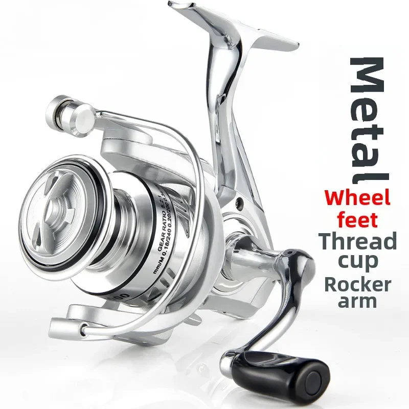 HANDING M1 Spinning Reel 16kg Max Drag Graphite Reel, 12 Ball Bearings, 5.2:1 Gear Ratio Fishing Reel for Perch Bass and Pike
HANDING M1 Spinning Reel 16kg Max Drag Graphite Reel, 12 Ball Bearings, 5.2:1 Gear Ratio Fishing Reel for Perch Bass and Pike