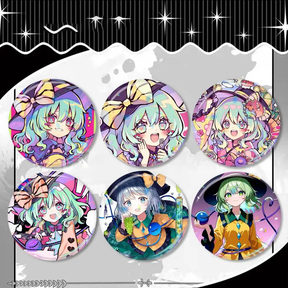 Koishi Komeiji Art Laser Badge Creative Pins Brooch for Bag Clothes Hat Decor Gifts Fans Collect
Koishi Komeiji Art Laser Badge Creative Pins Brooch for Bag Clothes Hat Decor Gifts Fans Collect