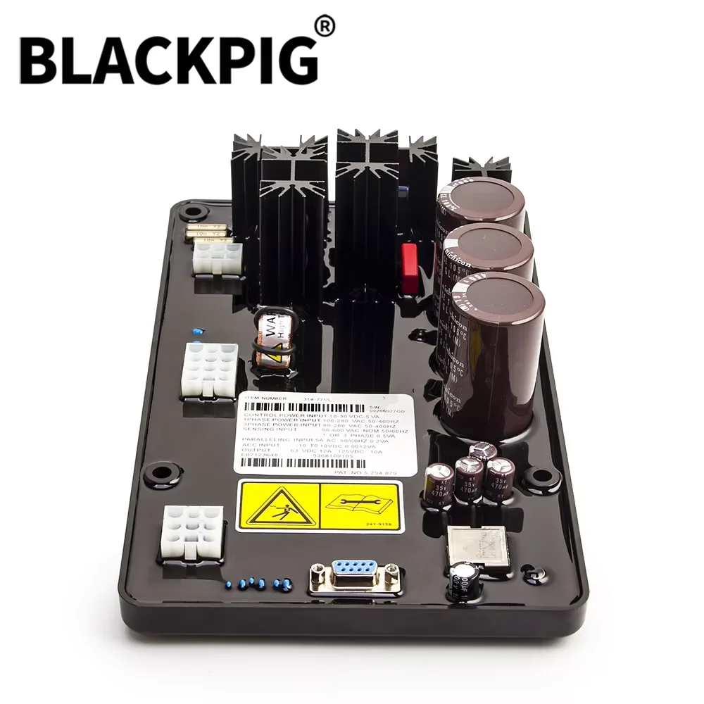 314-7755 Cat Generator AVR Automatic Voltage Regulator Stabilizer For Diesel Generator Parts 3147755 Replacement of CDVR
314-7755 Cat Generator AVR Automatic Voltage Regulator Stabilizer For Diesel Generator Parts 3147755 Replacement of CDVR