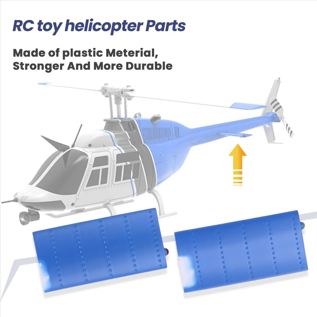 A48U 1Pair RC Toy Helicopter Upgrade C138 Side Wing Set for RC ERA C138 Bell 206 1:33 RC Toy Helicopter Parts Blue
A48U 1Pair RC Toy Helicopter Upgrade C138 Side Wing Set for RC ERA C138 Bell 206 1:33 RC Toy Helicopter Parts Blue