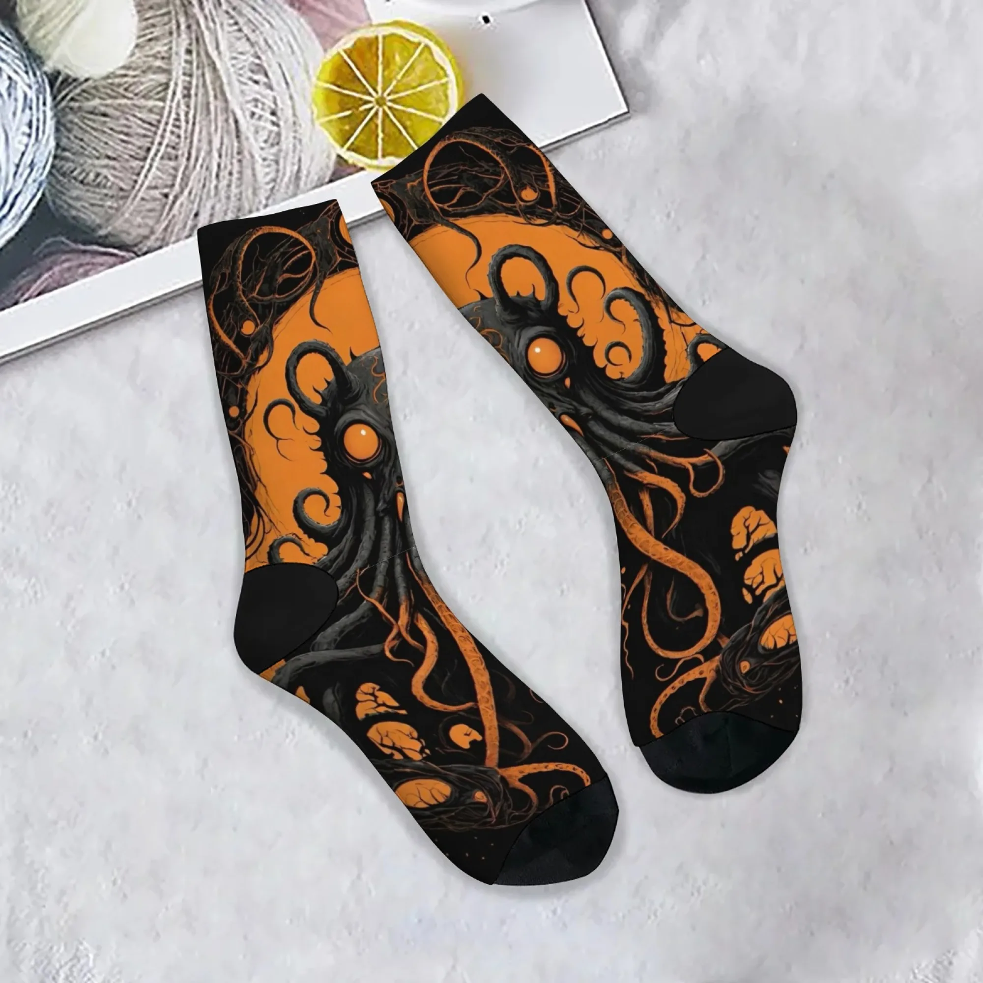 Мужские носки с принтом Cthulhu Mythos Monster, удобные дышащие нескользящие повседневные носки в стиле Харадзюку, уличные носки в стиле ретро, забавный подарок
Мужские носки с принтом Cthulhu Mythos Monster, удобные дышащие нескользящие повседневные носки в стиле Харадзюку, уличные носки в стиле ретро, забавный подарок