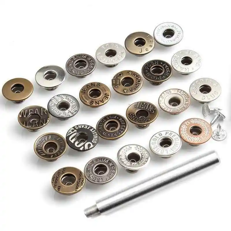 Бронзовая металлическая кнопка для джинсов, регулируемый ремень для брюк, универсальная фиксирующая заклепка, женский стиль, универсальный аксессуар для одежды
Бронзовая металлическая кнопка для джинсов, регулируемый ремень для брюк, универсальная фиксирующая заклепка, женский стиль, универсальный аксессуар для одежды