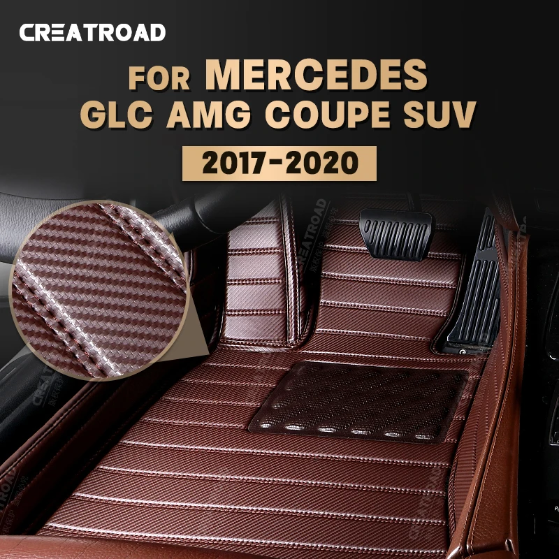 Custom Carbon Fibre style Floor Mats For Mercedes Benz GLC AMG Coupe 2017-2020 18 19 Foot Carpet Cover Auto Interior Accessories
Custom Carbon Fibre style Floor Mats For Mercedes Benz GLC AMG Coupe 2017-2020 18 19 Foot Carpet Cover Auto Interior Accessories