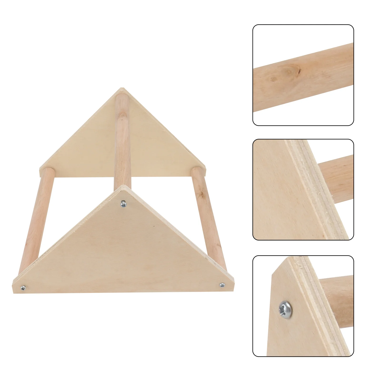 1Pcs Parrot Standing Rack Wooden Triangular Stable Bird Stand for Pet Bird Cage Chick Use Natural Atmosphere Shelf
1Pcs Parrot Standing Rack Wooden Triangular Stable Bird Stand for Pet Bird Cage Chick Use Natural Atmosphere Shelf