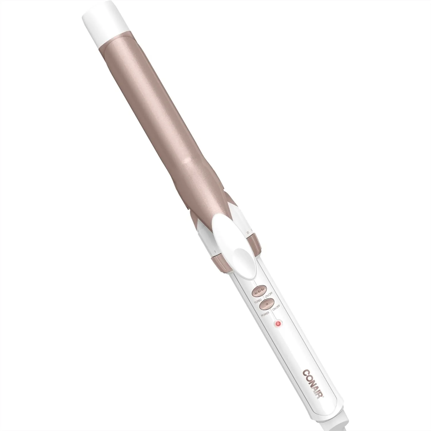 1-Inch Double Ceramic Curling Iron, Classic Curls for Short to Long Hair, 30 Heat Settings, Cool Tip, Auto Off, White/Rose Gold
1-Inch Double Ceramic Curling Iron, Classic Curls for Short to Long Hair, 30 Heat Settings, Cool Tip, Auto Off, White/Rose Gold