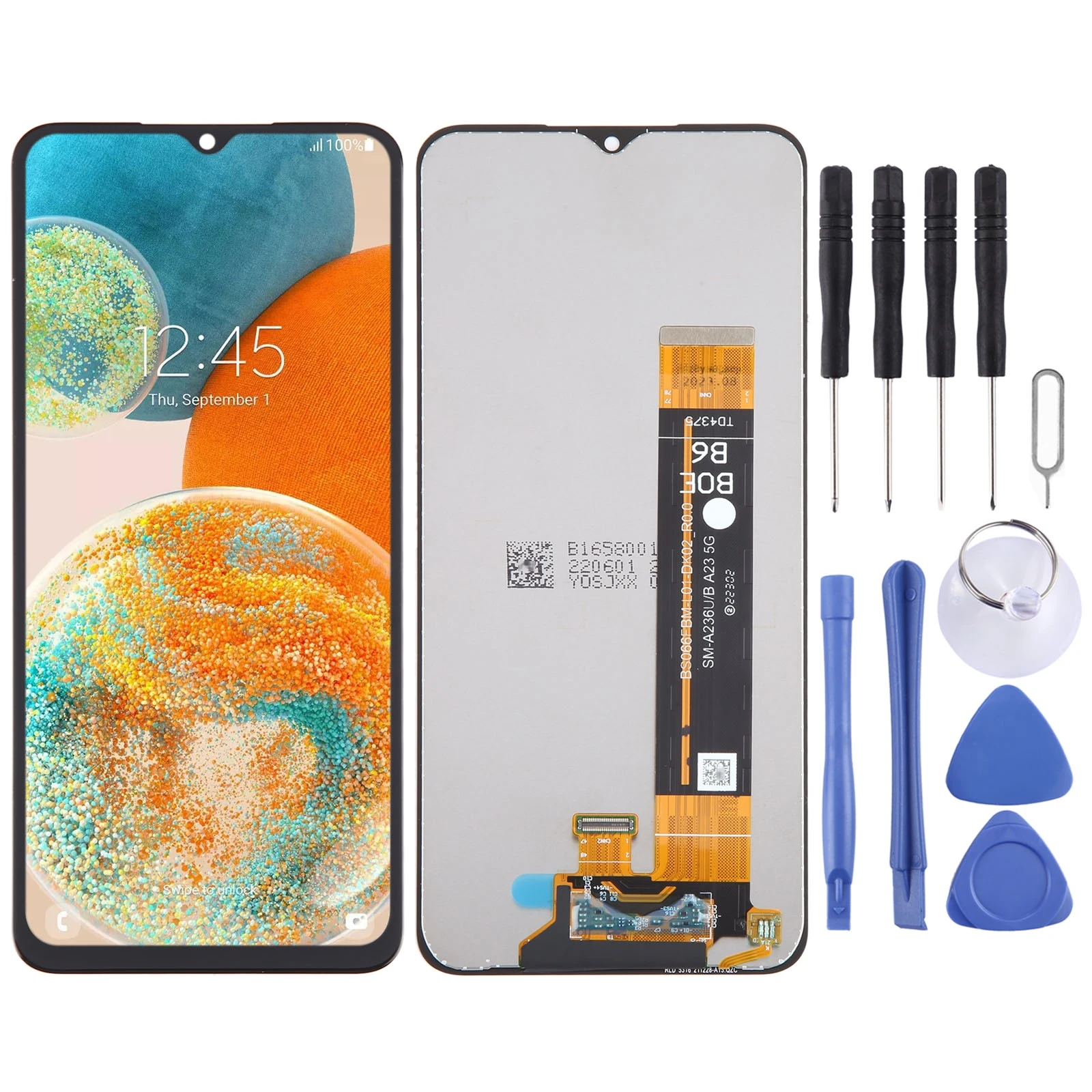Для Galaxy A23 5G экран дисплей для Samsung Galaxy A23 5G SM-A236B с дигитайзером в полной сборке
Для Galaxy A23 5G экран дисплей для Samsung Galaxy A23 5G SM-A236B с дигитайзером в полной сборке