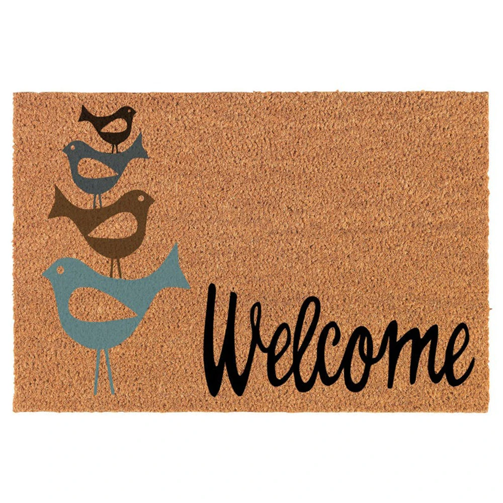 Mid Century Modern Birds Doormat Welcome Coir Door Mat Housewarming Newlywed Wedding New Home Gift Retro Entryway Non Slip Rug
Mid Century Modern Birds Doormat Welcome Coir Door Mat Housewarming Newlywed Wedding New Home Gift Retro Entryway Non Slip Rug