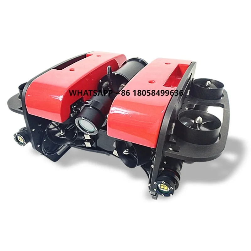 Professional Grade 8-Push ROV Underwater Robot HD 4K Camra Industrial Emergency Rescue Remote Control Brushless Re-Developable
Professional Grade 8-Push ROV Underwater Robot HD 4K Camra Industrial Emergency Rescue Remote Control Brushless Re-Developable