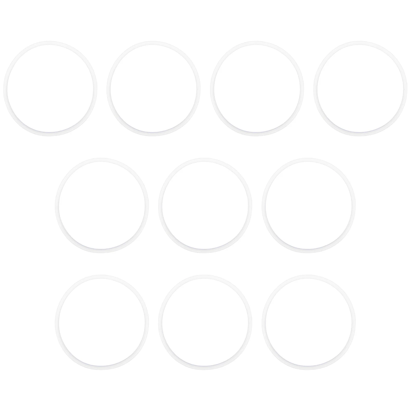10Pcs Silicone Seal Washer O-Ring Gasket Water Filter Housing Replacement Leak-Proof Seal Ring Kit Sealing Washer 
10Pcs Silicone Seal Washer O-Ring Gasket Water Filter Housing Replacement Leak-Proof Seal Ring Kit Sealing Washer