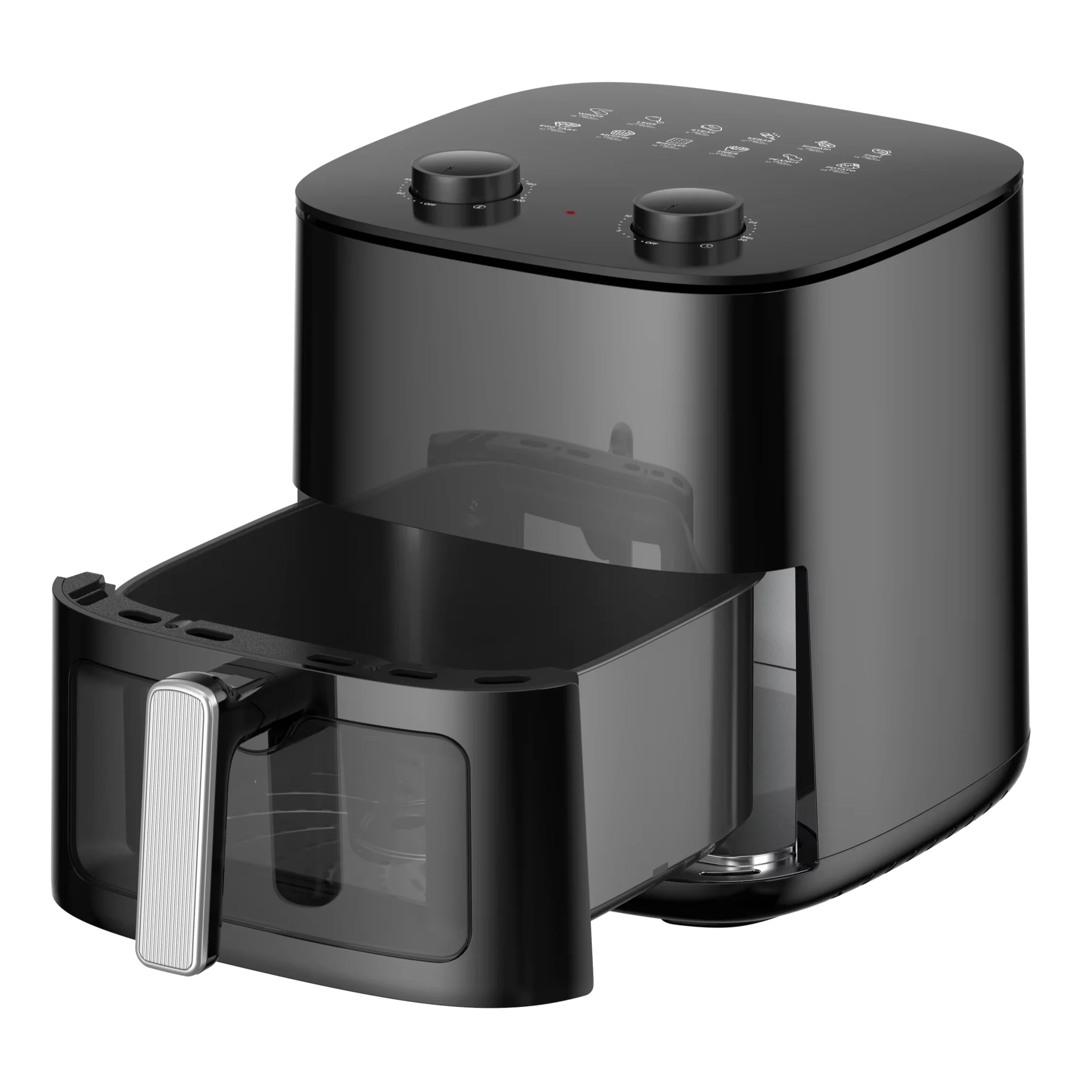 Top Quality Air Flyer Fryer Electric Digital 1500W High Efficiency Air Grill Fryer With Detachable Oil Container
Top Quality Air Flyer Fryer Electric Digital 1500W High Efficiency Air Grill Fryer With Detachable Oil Container