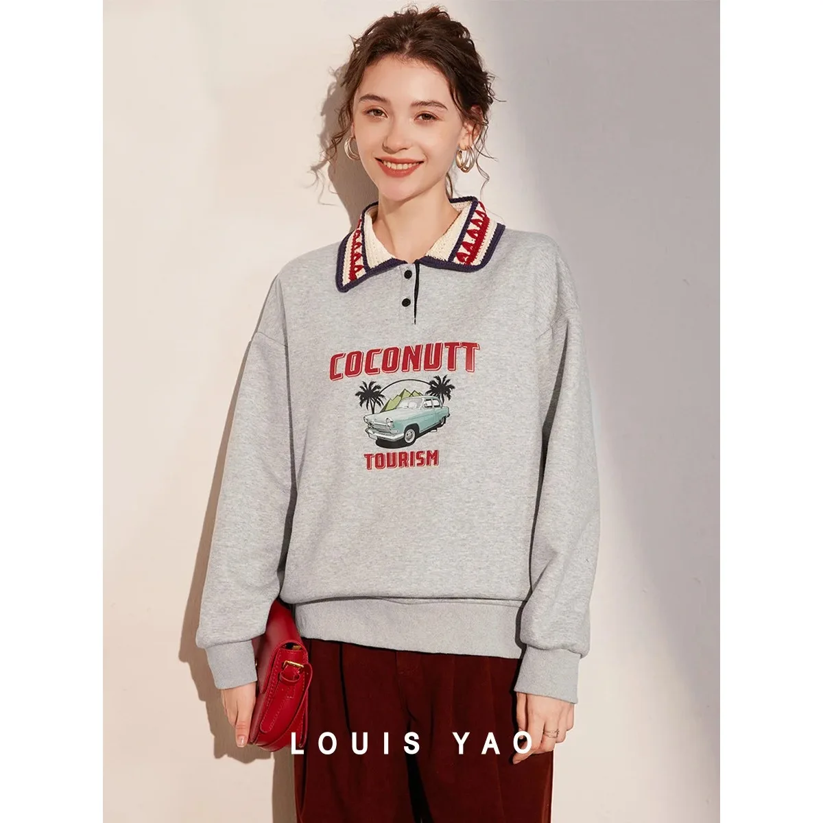 Cartoon Letter Printed Loose Women's Sweatshirts 2025 Winter Thick Velvet Contrast Color Hoodie Aging Long Sleeve Tops for Woman 
Cartoon Letter Printed Loose Women's Sweatshirts 2025 Winter Thick Velvet Contrast Color Hoodie Aging Long Sleeve Tops for Woman