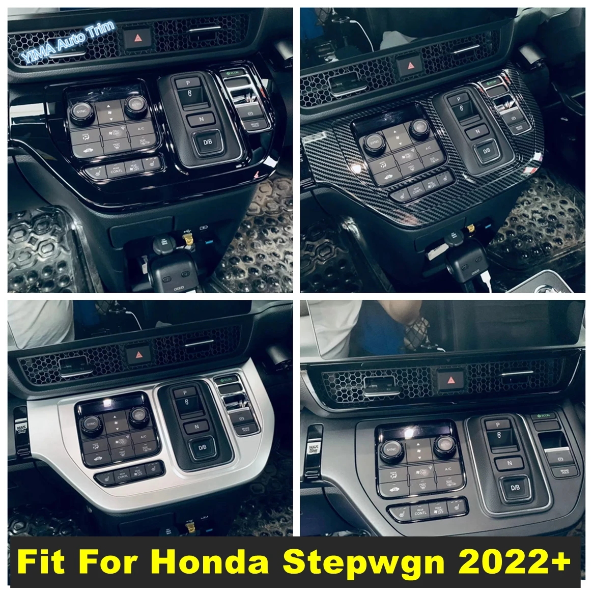 ABS Car Middle AC Air Vent / Central Control Gear Shift Multimedia Panel Cover Trim Accessories For Honda Stepwgn 2022 2023 2024
ABS Car Middle AC Air Vent / Central Control Gear Shift Multimedia Panel Cover Trim Accessories For Honda Stepwgn 2022 2023 2024