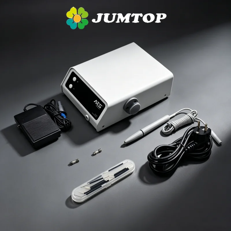 JUMTOP Dental Portable Electrosurgical Unit with 10Pcs Electricity Knife High-frequency Electrocautery Machine
JUMTOP Dental Portable Electrosurgical Unit with 10Pcs Electricity Knife High-frequency Electrocautery Machine