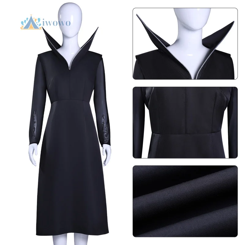 MovieWed Season 2 AddamsCosplay Grandmother Costume Women Black Dress Suit Girls Gothic Lolita Role Play Halloween Party
MovieWed Season 2 AddamsCosplay Grandmother Costume Women Black Dress Suit Girls Gothic Lolita Role Play Halloween Party