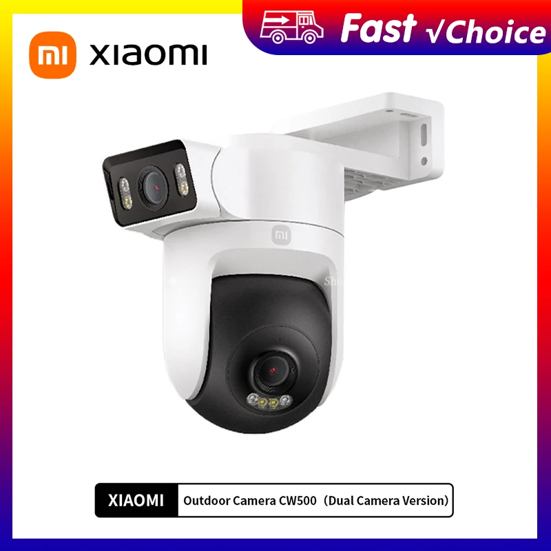 Xiaomi mijia Outdoor CW500 Dual Camera Version IP66 Security Protection CCTV AI Detection Full-Color Night Vision Smart Home
Xiaomi mijia Outdoor CW500 Dual Camera Version IP66 Security Protection CCTV AI Detection Full-Color Night Vision Smart Home