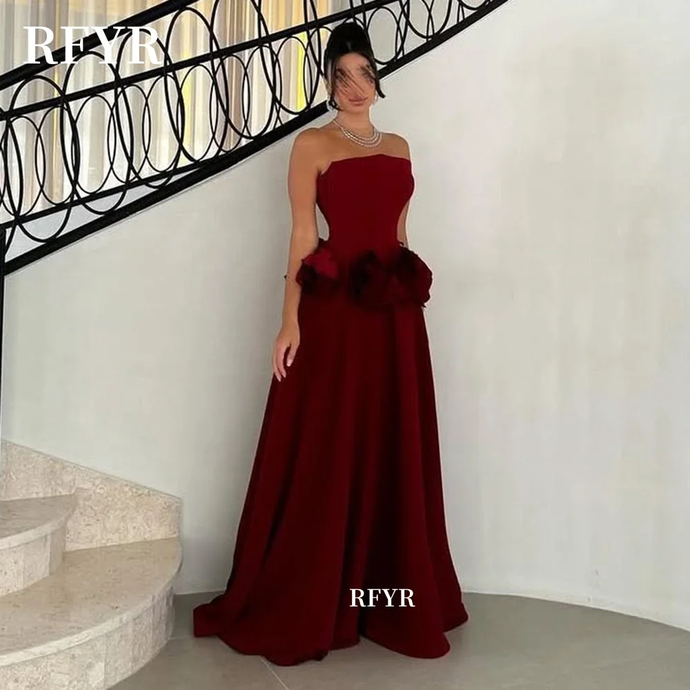 RFYR A Line Prom Dresses Ruffles Long Evening Dresses Formal Party Dress for Women Customized فساتين مناسبة رسمية vestido fiesta
RFYR A Line Prom Dresses Ruffles Long Evening Dresses Formal Party Dress for Women Customized فساتين مناسبة رسمية vestido fiesta
