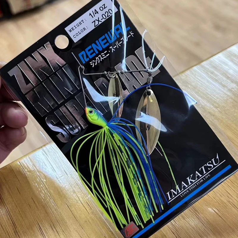 Japan IMAKATSU Double Willow Leaf Composite Sequin ZINX Compact Anti-hanging Luya Bait 7g/10.5g Spot
Japan IMAKATSU Double Willow Leaf Composite Sequin ZINX Compact Anti-hanging Luya Bait 7g/10.5g Spot