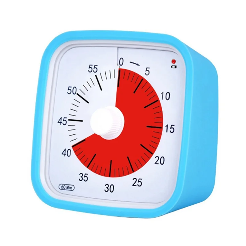 A47F-VT01 60 Minute Visual Timer Silent Countdown Time Manager Drop-Proof Alarm Clock DIY Timer For Students Learning Tool
A47F-VT01 60 Minute Visual Timer Silent Countdown Time Manager Drop-Proof Alarm Clock DIY Timer For Students Learning Tool